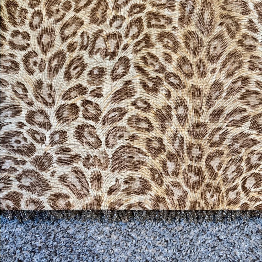 Chic Animal Print A-Line Skirt - Picture 3 of 7